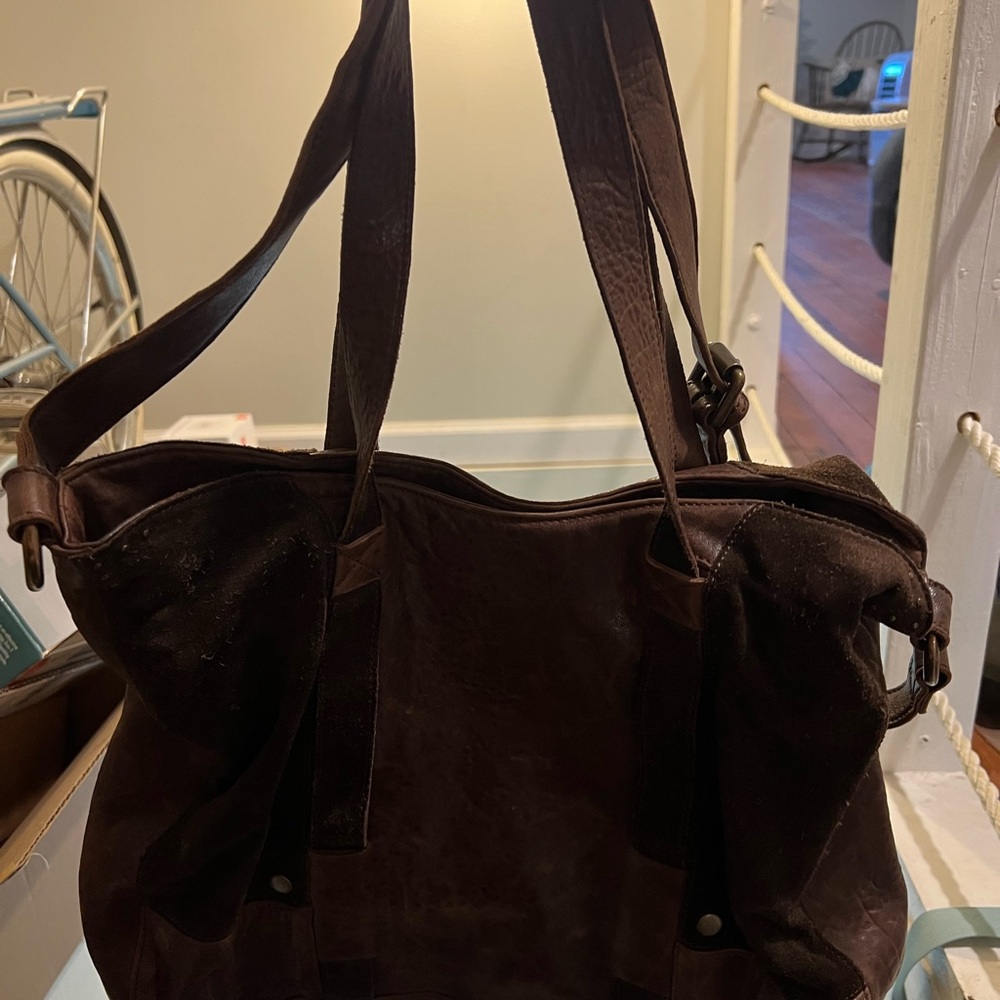 Hammitt Rich Brown Leather Bag